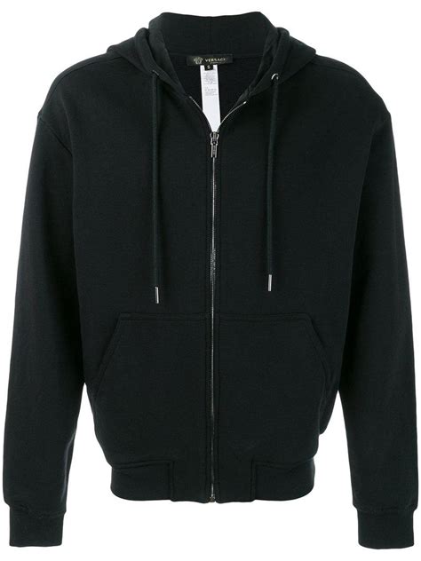 men's versace hoodie|Versace patch embroidery hoodie.